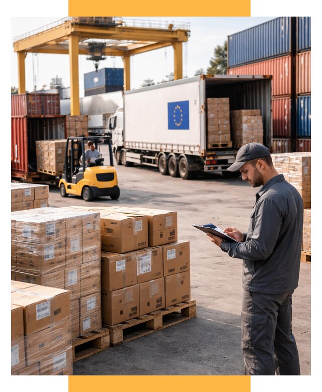 Доставка грузов из Европы от 12440 р., логистика СетСервис-Хмк