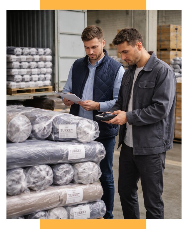 Доставка текстиля из Турции от 46652 р. под ключ, СетСервис-Хмк