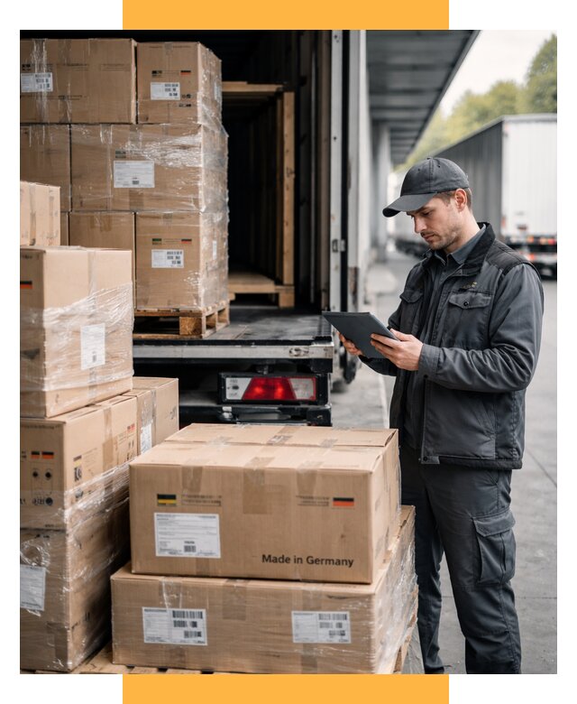 Доставка грузов из Германии от 46652 р. быстро - СетСервис-Хмк