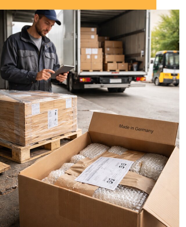 Доставка грузов из Германии от 46652 руб с таможенным оформлением