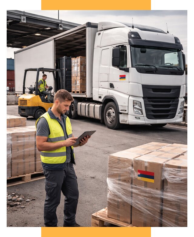 Автоперевозки из Армении от 98487 р. — услуги СетСервис-Хмк