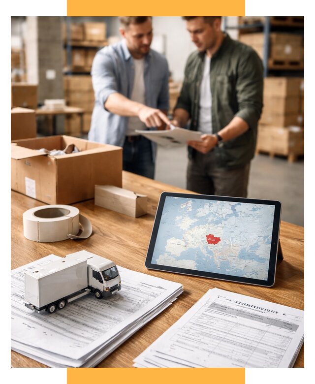 Доставка грузов в Чехию от 36285 р. - логистика СетСервис-Хмк