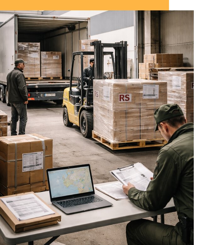 Доставка грузов в Сербию от 46652 руб, международные перевозки