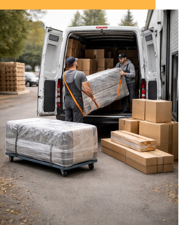 Перевозка мебели по России и за рубеж с таможней от 7775