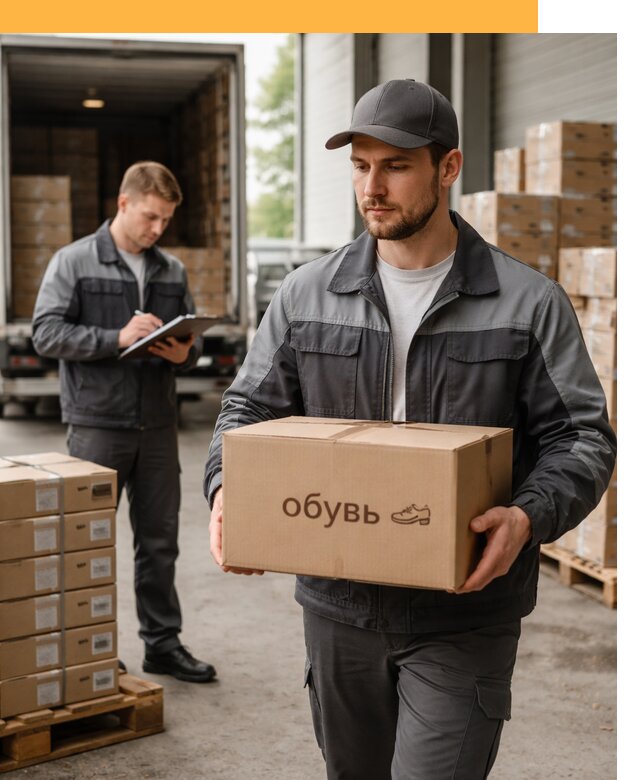 Международная перевозка обуви с таможенным оформлением от 4665