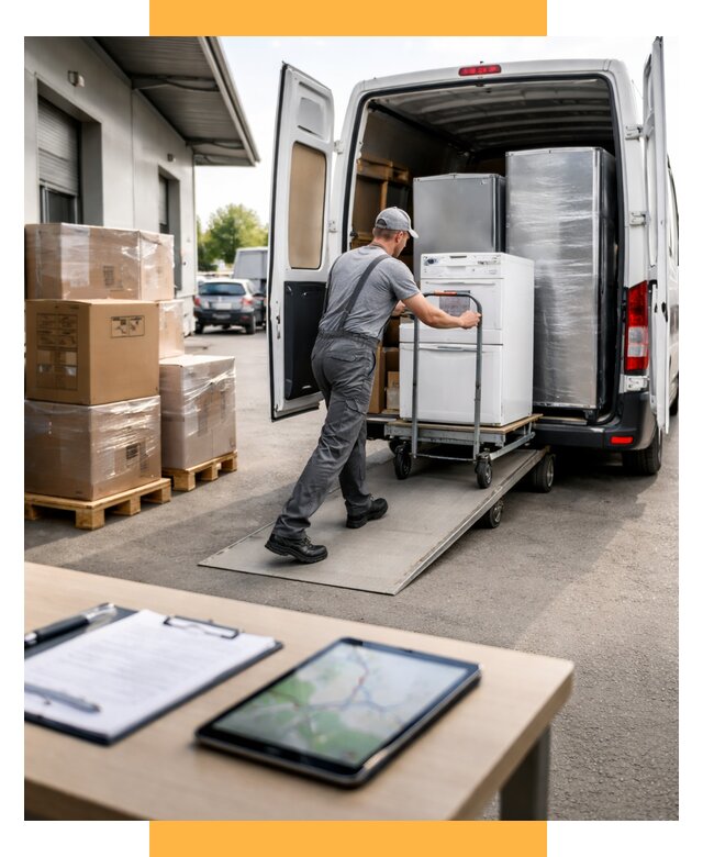 Перевозка бытовой техники от 6739 р. - логистика СетСервис-Хмк