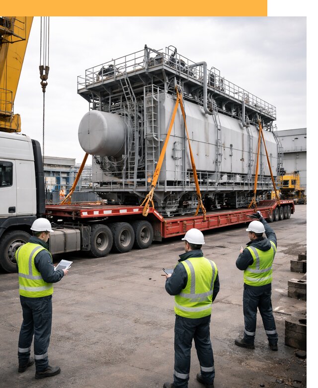 Перевозка негабаритных грузов по миру от 124404 руб