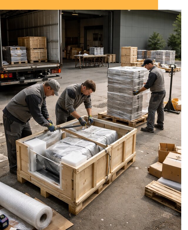 Перевозка выставочных грузов по миру от 25918 руб за м2 с таможней