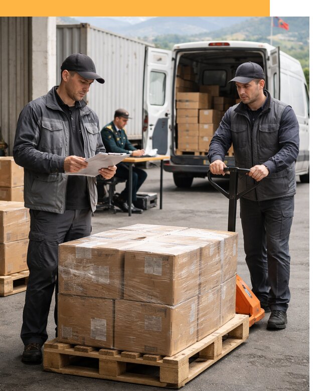 Доставка грузов через Армению, быстрая таможенная очистка от 25918