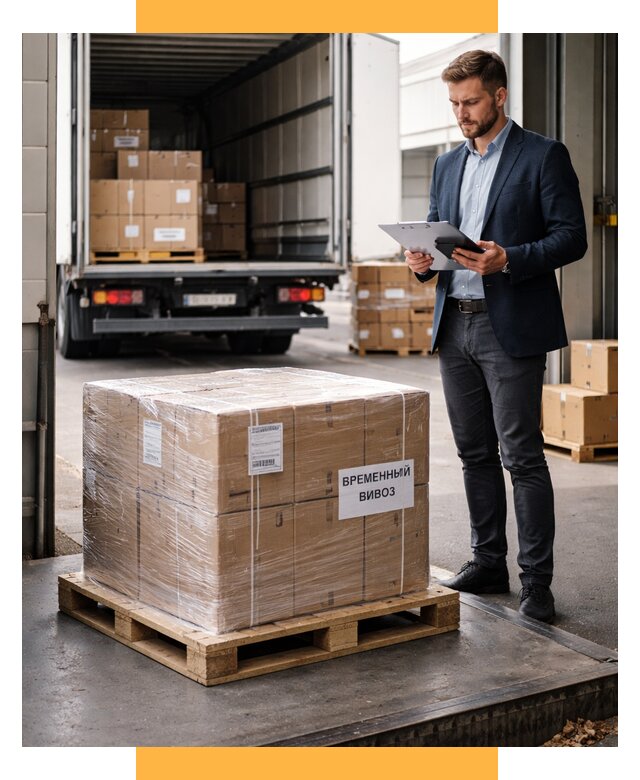 Временный вывоз товаров под ключ от 8294 р. | СетСервис-Хмк