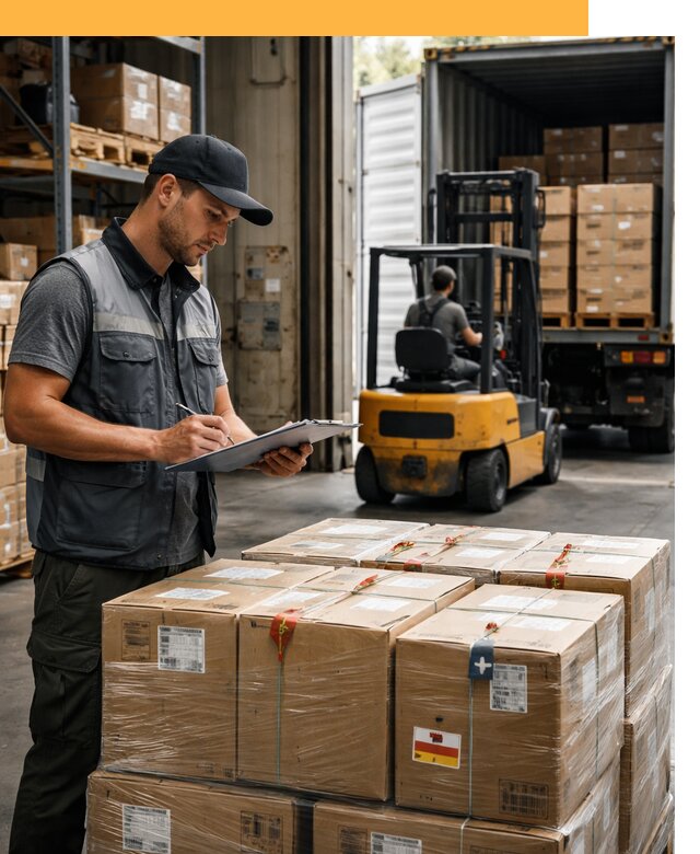 Реэкспорт товаров с таможенным оформлением и доставкой от 12440