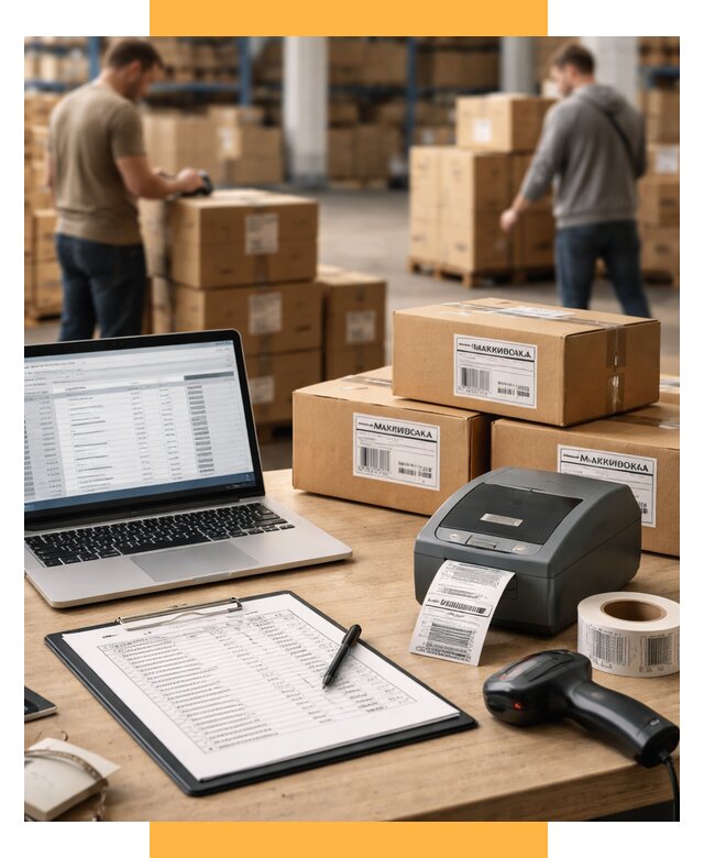 Маркировка импортных товаров от 4665 р. под ключ, СетСервис-Хмк